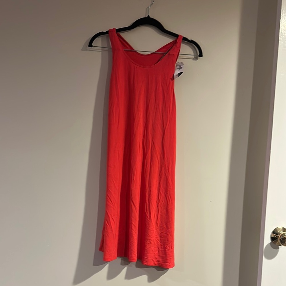 Hollister Flowy Coral/Peach Dress